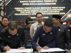 Advetorial DPRD Banjarmasin – DPRD Banjarmasin Setujui Raperda Pertanggungjawaban Pelaksanaan APBD 2025
