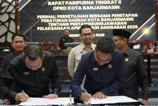 Advetorial DPRD Banjarmasin – DPRD Banjarmasin Setujui Raperda Pertanggungjawaban Pelaksanaan APBD 2025