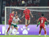 Indonesia Resmi Jadi Tuan Rumah FIFA ASEAN Cup 2026, SUGBK dan Si Jalak Harupat Dipilih Pemain Timnas Indonesia, Justin Hubner, berusaha mengahalau bola saat melawan Bulgaria dalam laga final FIFA Series 2026 di Stadion Utama Gelora Bung Karno (SUGK), Senayan, Jakarta, Senin (30/03/2026). (Bola.com/M Iqbal Ichsan)