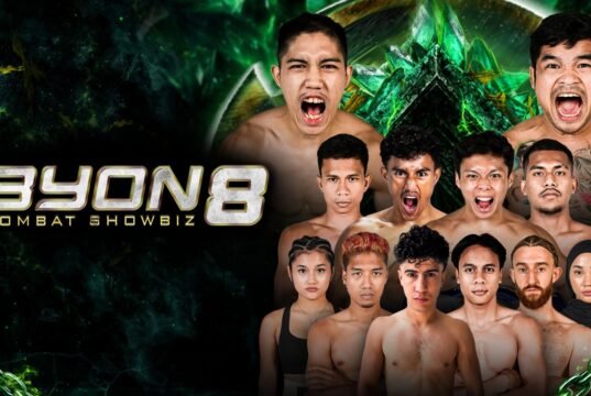 BYON Combat Showbiz 8 Hadirkan 13 Laga, Petarung Indonesia Tantang Lawan Internasional byon combat showbiz 8