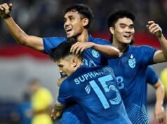 Anthony Hudson Yakin Thailand Bisa Comeback, Vietnam di Ambang Juara Piala AFF 2026 Foto: AFP/LILLIAN SUWANRUMPHA