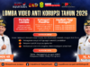 Pemko Banjarmasin Ajak Publik Lawan Korupsi Lewat Karya Video flyer Lomba Video Antikorupsi 2026. Foto Dok Instagram @inspektorat_kotabjm