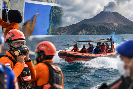 Lima Jurnalis Hilang Kontak Saat Liput Gunung Anak Krakatau, Tim SAR Perluas Pencarian Lima Jurnalis Hilang Kontak Saat Liput Gunung Anak Krakatau, Tim SAR Perluas Pencarian