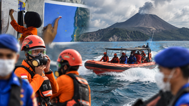 Lima Jurnalis Hilang Kontak Saat Liput Gunung Anak Krakatau, Tim SAR Perluas Pencarian Lima Jurnalis Hilang Kontak Saat Liput Gunung Anak Krakatau, Tim SAR Perluas Pencarian