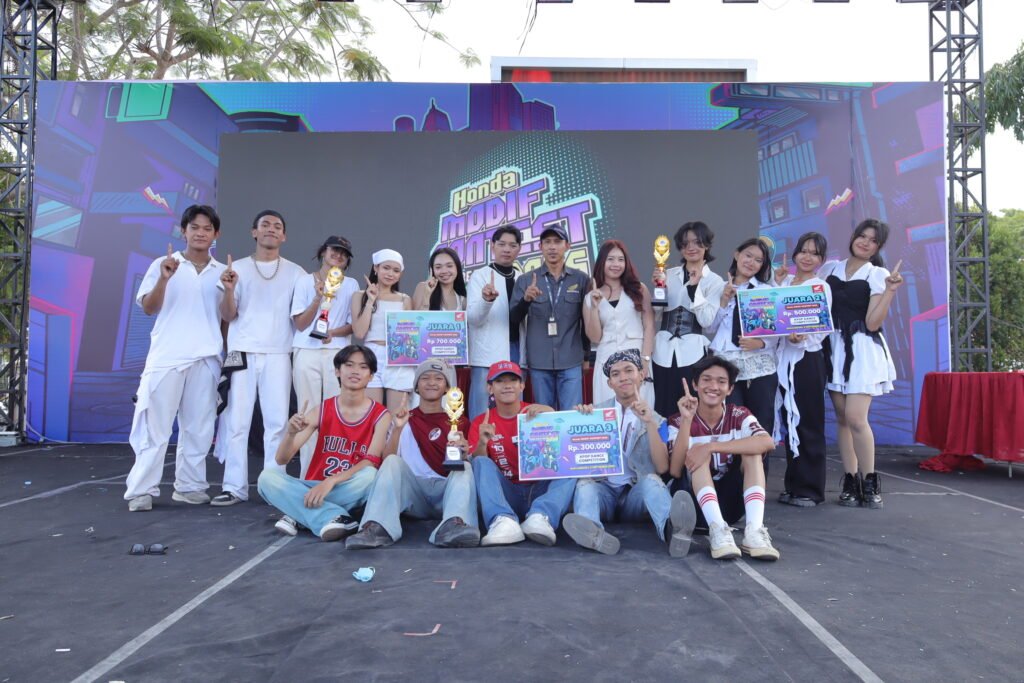 Pemenang K-Pop Dance Competition Honda Modif Contest 2026. Foto Dok Istimewa