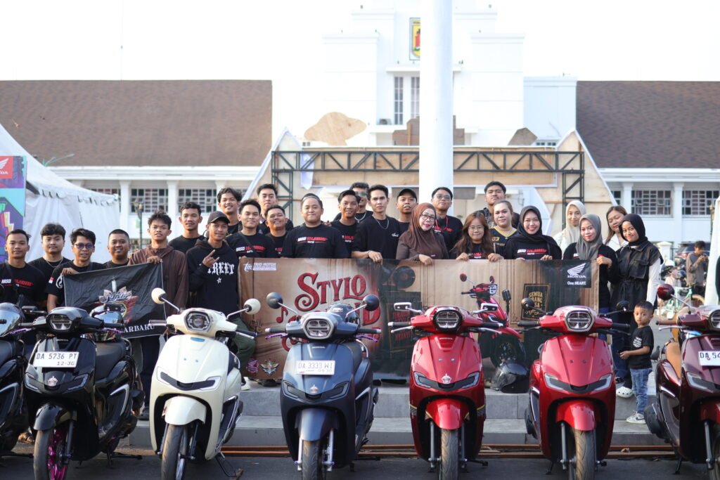 Komunitas Honda Ramaikan Honda Modif Contest 2026 di Banjarbaru. Foto Dok Istimewa
