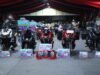 Honda Trio Motor Hadirkan Honda Modif Contest 2026, Ribuan Pengunjung Ramaikan Lapangan Murjani Deretan Motor Modifikasi Honda Mejeng di Honda Modif Contest 2026 Banjarbaru. Foto Dok Istimewa