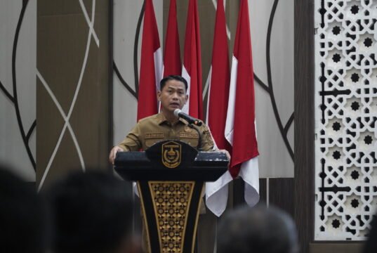 Pemkot Banjarmasin Mulai Terapkan Manajemen Talenta untuk Pengembangan Karier ASN Wali Kota Banjarmasin H. Muhammad Yamin HR, Sosialisasikan Penerapan Manajemen Talenta ASN. Foto Dok Istimewa