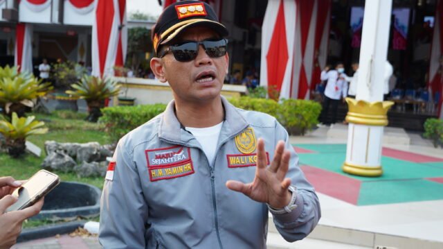 Wali Kota Banjarmasin Yamin HR Sampaikan Pesan Kemanusiaan pada HUT ke-81 PMI. Foto Dok Istimewa Wali Kota Banjarmasin Yamin HR Sampaikan Pesan Kemanusiaan pada HUT ke-81 PMI. Foto Dok Istimewa