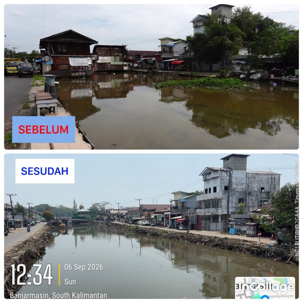 Sungai Pekapuran Kembali Dikeruk Setelah Sekitar 20 Tahun. Foto Dok Istimewa