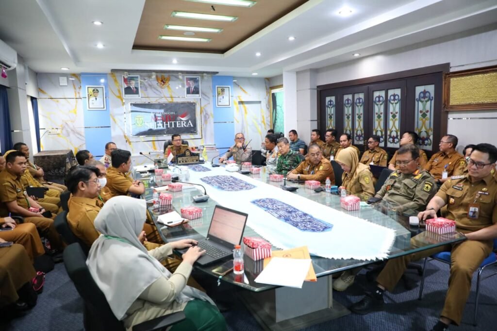 Pemkot Banjarmasin Bahas Penanganan Dampak Karhutla. Foto Dok Istimewa