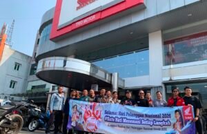 Honda Trio Motor Ajak Jurnalis, Komunitas, dan Konsumen Rayakan Hari Pelanggan Nasional Lewat Fun Padel Honda Trio Motor Rayakan Hari Pelanggan Nasional 2026 Bersama Jurnalis dan Komunitas. Foto Dok Istimewa