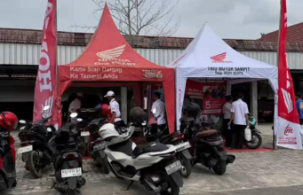 Honda Trio Motor Sampit Hadirkan Layanan Servis Langsung di Area Publik Pemda Kotim Honda Trio Motor Sampit Hadirkan Layanan Servis Langsung di Area Publik Pemda Kotim. Foto Dok Trio Motor