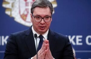 Presiden Serbia Aleksandar Vucic Mundur di Tengah Gelombang Demo Mahasiswa Presiden Serbia Aleksandar Vucic resmi meninggalkan jabatannya pada Minggu (27/9/2026)
