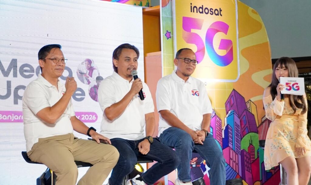 Sesi diskusi dalam kegiatan Media Update yang membahas pengalaman jaringan 5G dan kebutuhan konektivitas digital masyarakat. Foto Dok Istimewa