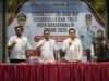 Pemko Banjarmasin Dorong Produk Sasirangan dan Kriya Berstandar SNI Perwakilan penyelenggara berfoto bersama usai kegiatan Sosialisasi SNI bagi IKM Sasirangan dan Kriya dalam rangka Hari Jadi ke-500 Kota Banjarmasin. Foto Dok istimewa
