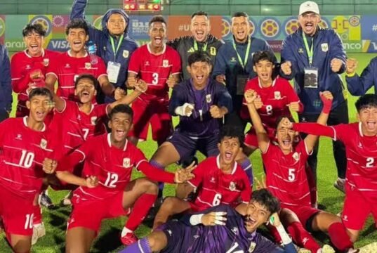 Timnas Indonesia U-15 Lolos ke Perempat Final Tier C Piala Dunia U-15 2026 Timnas Indonesia U-15 di Piala Dunia U-15 2026. (Bola.com/Instagram Muhammad Lo).